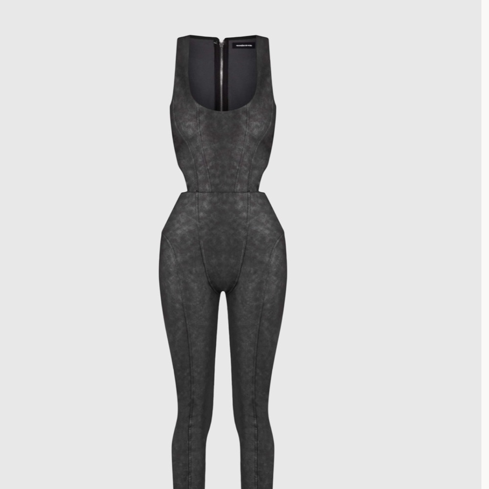 Maniere De Voir Gray Jumpsuit